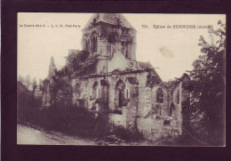 02 - GUERRE 14/18 - SENNOISE - L'ÉGLISE  - Other & Unclassified