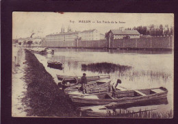 77 - MELUN - LES BORDS DE LA SEINE - ANIMÉE  - Melun