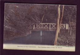 27 - PACY-sur-EURE - PONT RUSTIQUE  - PARC DE CROISY - ANIMÉE - COLORISÉE  - Pacy-sur-Eure