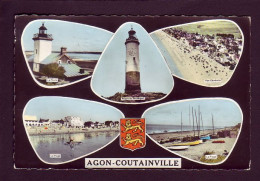 50 - AGON-COUTAINVILLE - MULTIVUES - BLASON  - Altri & Non Classificati