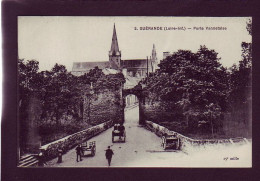 44 - GUERANDE - PORTE VANNETAISE - ATTELAGE ANIMÉE  - Guérande