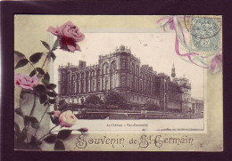 78 - SAINT-GERMAIN-en-LAYE - SOUVENIR DE SAINT-GERMAIN - FLEURS  - St. Germain En Laye (Kasteel)