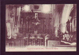 77 - OZOUER-le-VOULGIS - INTERIEUR DE L'ÉGLISE  - Other & Unclassified