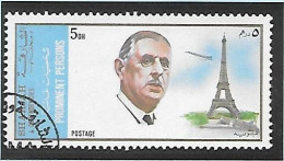 08	24 154		Émirats Arabes Unis - SHARJAH - De Gaulle (Generaal)