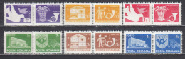 Romania 1982 - Portomarken: Telekommunications And Post, Mi-Nr. Porto 125/30, MNH** - Nuevos