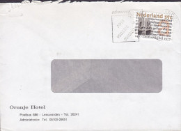 Netherlands ORANJE HOTEL Slogan Flamme LEEUWARDEN 1977 Cover Brief Lettre Delfste Bijbel Bible Stamp - Briefe U. Dokumente