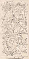 Francia, Costa D'Oro, 1907 Carta Geografica Epoca, Vintage Map - Geographical Maps