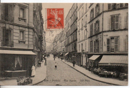 Carte Postale Ancienne Paris - Rue Myrha - Paris (18)