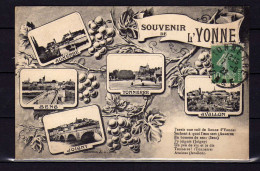 Souvenir De L'Yonne - Multi-vues - Otros & Sin Clasificación