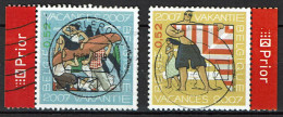 België OBP 3667/3668 - Zomerzegels, Vakantie, Vliegers, Kajaks - Used Stamps