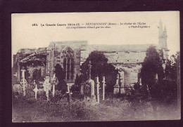 55   - GUERRE 14/18  - NETTAUCOURT - LE CLOCHER DE L'ÉGLISE DETRUIT PAR LES OBUS -  - Sonstige & Ohne Zuordnung