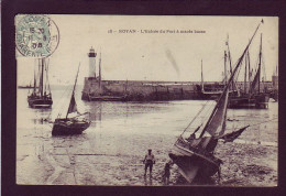 17 - ROYAN - ENTRÉE DU PORT A MARÉE BASSE - ANIMÉE -  - Royan