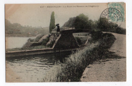 BESANCON * DOUBS * LE PONT DU BASSIN DE CHAMARS * Carte N° 427 Colorisée - Besancon