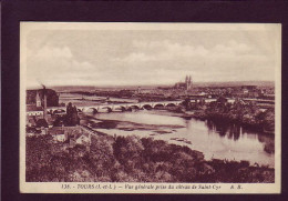 37 - TOURS - VUE GÉNÉRALE PRISE DU COTEAU DE SAINT-CYR -  - Tours