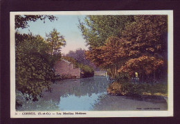 91 - CORBEIL - LES MOULINS HUTTEAU - COLORISÉE -  - Corbeil Essonnes