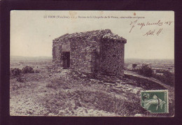 84 - LE THOR - RUINES DE LA CHAPELLE DE SAINT-PIERRE -  - Autres & Non Classés