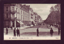 90 - BELFORT - AVENUE DE LA GARE - ANIMÉE -  - Belfort - Città