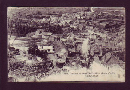 80 - GUERRE 14/18 - MONTDIDIER - VUE AERIENNE DES RUINES  - ROUTE D'AILLY -  - Montdidier