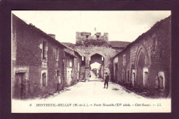 49 - MONTREUIL-BELLAY - PORTE NOUVELLE  - ANIMÉE -  - Montreuil Bellay