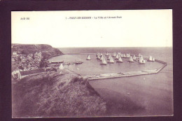 14 - PORT-en-BESSIN - LA VILLE ET L'AVANT-PORT - BATEAUX A VOILE -  - Autres & Non Classés