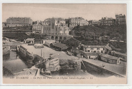 Biarritz - Port Des Pêcheurs Et Eglise Ste Eugénie - Biarritz