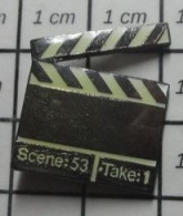 3417 Pin's Pins / Beau Et Rare / THEME : CINEMA / CLAP DE CINEMA  SCENE 53 TAKE 1 - Films