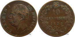 Italie - Royaume - Humbert Ier - 10 Centesimi 1893 BI - TTB/XF40 - E0196 - 1878-1900 : Umberto I
