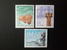 ALAND MI-NR. 16-18 POSTFRISCH(MINT) GESCHICHTE DER INSEL 1986 - Ålandinseln