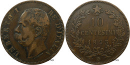 Italie - Royaume - Humbert Ier - 10 Centesimi 1893 BI - TTB/XF45 - Mon5666 - 1878-1900 : Umberto I.