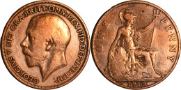 UK - 1919 - ONE PENNY - George V - 19-131 - D. 1 Penny