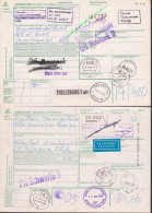 Sandviken, Lund Bulletin D` Expedition, Card To Germany, Verzollungspostamt Rostock 2 Cards - Briefe U. Dokumente