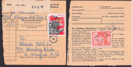 Wingendorf PSSt. (7)  Flöha Paketkarte  50 Pfg- XI. Parteitag Der SED - Cartas & Documentos