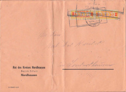 Nordhausen ZKD 19II N(2), Abs. Rat Des Kreises - Lettres & Documents