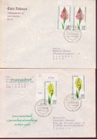 Orchideen Je MEF, DDR 2137, 2138 - Briefe U. Dokumente