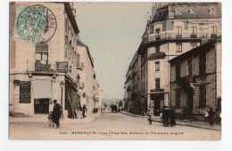 BESANCON * DOUBS * LES CHAPRAIS * AV. FONTAINE D'ARGENT * Carte N° 349 Colorisée * BUVETTE JEUNE FRANCE * DENTISTE - Besancon