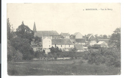 MONTODON - MONTHODON - Vue Du Bourg  N°4 + CACHET CAMP DES S. OFFICIERS PRISONNIERS ST GERMAIN EN LAYE - Autres & Non Classés