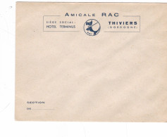 GUERRE 39/ 45  BRIGADE  R.A.C.  ENVELOPPE +  PAPIER A LETTRE - 1939-45