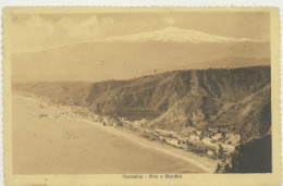 TAORMINA -MESSINA -ETNA E GIARDINI 1911 - Messina
