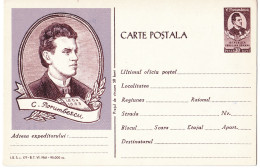 IP 61 - 177d Ciprian PORUMBESCU, Music Composer - Stationery - Unused - 1961 - Ganzsachen