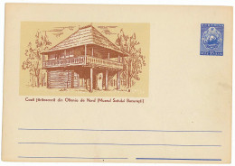 IP 61 - 262c FARMHOUSE, Romania - Stationery - Unused - 1961 - Postal Stationery