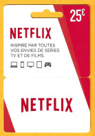 Carte Cadeau NETFLIX 25€ - 1114 - Tarjetas De Regalo