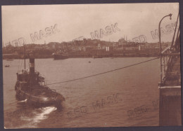 TR 02 - 22823 CONSTANTINOPLE, Harbor, Turkey - Old Postcard, Real Photo ( 14/9,5 Cm ) - Unused - Turkije