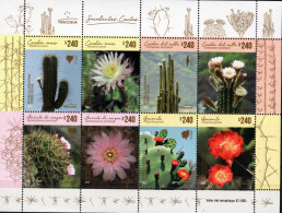 Argentina - 2023 - Mercosur - Succulents - Cacti - Mint Stamp Sheetlet - Unused Stamps