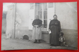 Carte Photo Femmes Chien Pour 55 Chattancourt MAGISSON - Fotografie