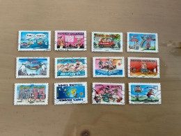 2015, Série Complète Y&T 1140/1151 (ADH11) - Used Stamps