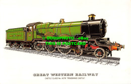 R526923 Great Western Railway. Castle Class No. 4079. Pendennis Castle. Prescott - World