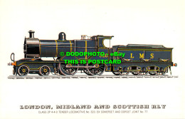 R526924 London. Midland And Scottish Rly. Class 2 P. 4 4 0. Tender Locomotive No - Sonstige & Ohne Zuordnung