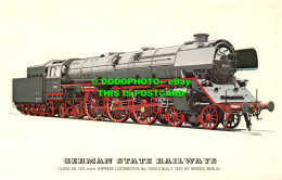 R526926 German State Railways. Class 05. 120. M. P. H. Express Locomotive No. 05 - World