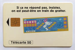 Télécarte France - Française Des Jeux - Tac Au Tac - Unclassified