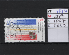 PRIX F. Obl  1614 YT 1782 MIC 1887 SCO 2023 GIB Millénaire De Mecklembourg 1995 75/12 - Usados